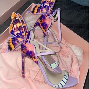 Sophia Webster Chiara butterfly heels.